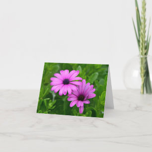 Notecard lilablomma kort