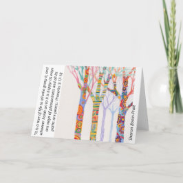 notecard Livets träd av Sharon Bomin-Pratt Kort