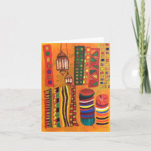 notecard "Moroccan Souk" Kort
