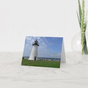 Notecard - Neds pekar fyren Kort