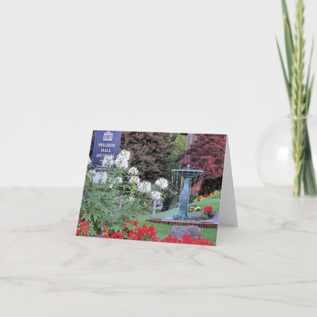Notecard - Pilgrim Hall Museum Kort (Framsida)