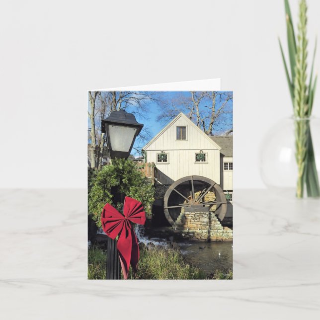 Notecard - Plimoth Grist mal Helgkort (Framsida)
