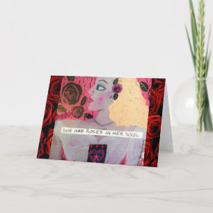 NOTECARD-SHE HADE RO I HENNES SOUL KORT
