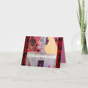 NOTECARD-SHON HADE RO I HENNES SOUL-KORT KORT
