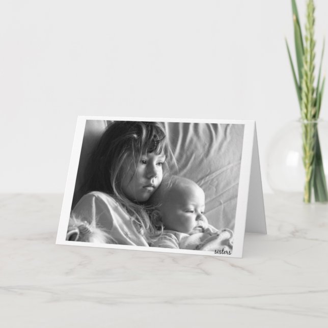 notecard ’Sisters’ Kort (Framsida)