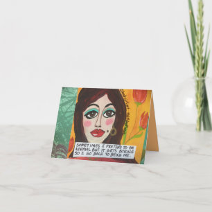 notecard-sometimes som jag låtsar för att vara det kort