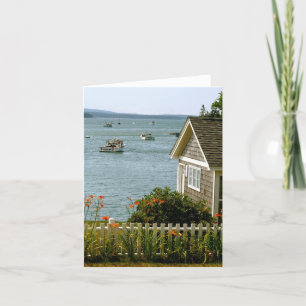 Notecard Stonington, Maine Kort