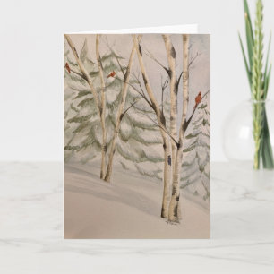 Notecard träd anteckningskort
