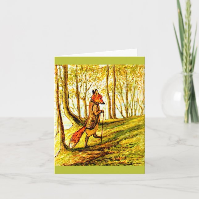 Notecard-Ungar Konst-Beatrix potter 4 Kort (Framsida)