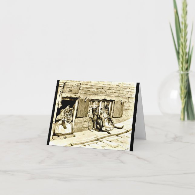 Notecard-Ungar Konst-Beatrix potter 7 Kort (Framsida)