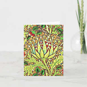 Notecard-Vintage Fabric/Mode-William Morris 15 Kort
