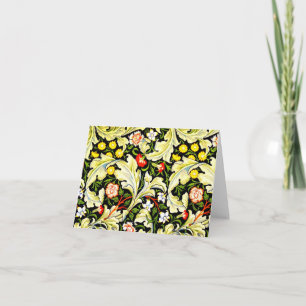 Notecard-Vintage Fabric/Mode-William Morris 3 Kort