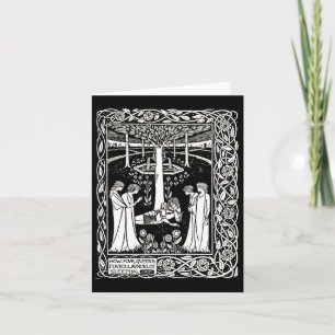 Notecard-Vintage Illustration-Aubrey Beardsley 12 Kort