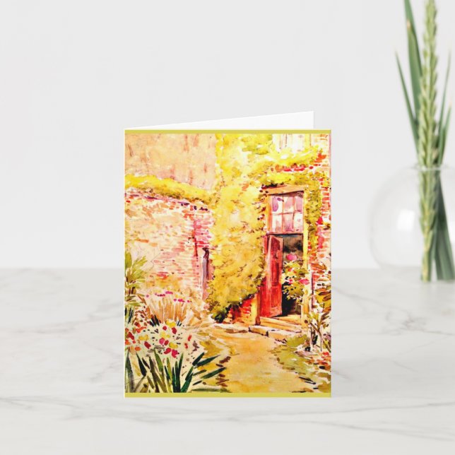 Notecard-Vintage Illustration-Beatrix potter 2 Kort (Framsida)