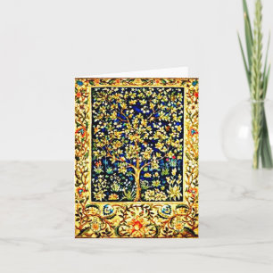 Notecard-Vintage tyg/Mode-William Morris 9 Kort