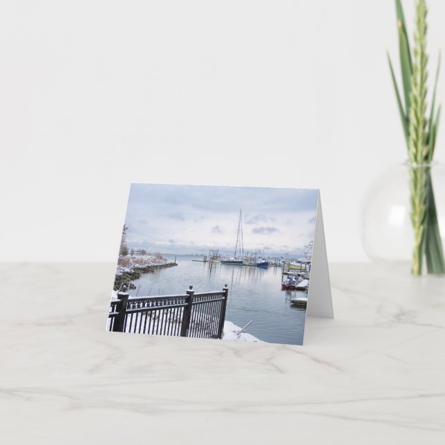 Notecard - Waterfront Plymouth MORSA Kort (Framsida)