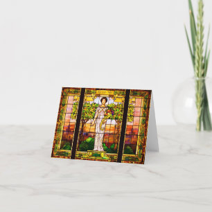 Notecardlagat glas-Tiffany 10 Kort