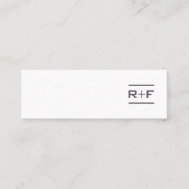 Notecards eller visitkortar mini visitkort