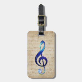 Notenschlüssel Bagagebricka