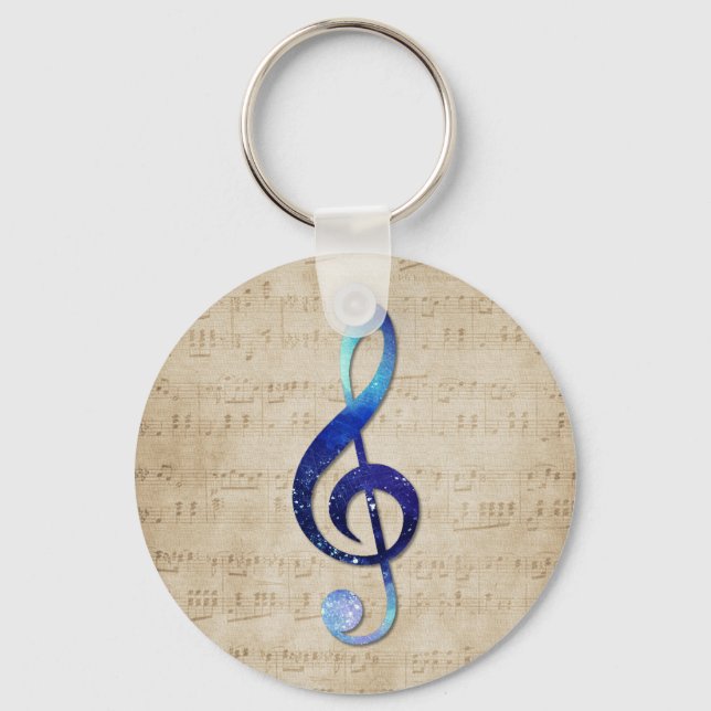 Notenschlüssel Nyckelring (Framsida)