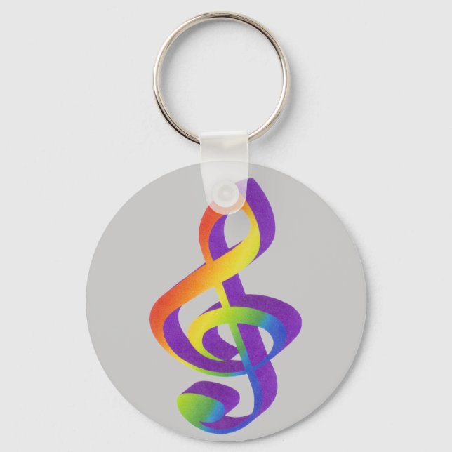 Notenschlüsselschlüsselanhänger Nyckelring (Framsida)