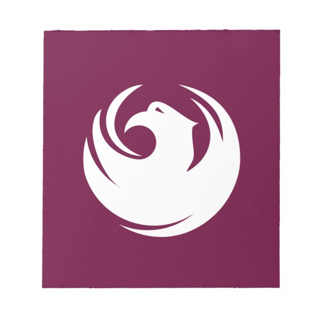 Notepad with Flag of Phoenix, Arizona Anteckningsblock (Framsida)