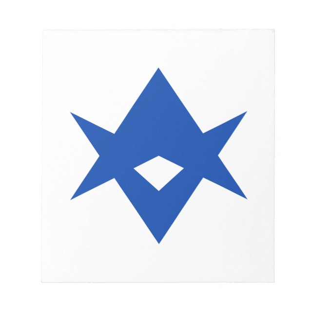 Notepad with Flag of Toyota City, Japan Anteckningsblock (Framsida)