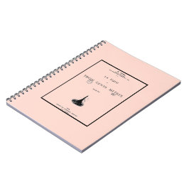 Noter i Paris La Tour Eiffel Eiffelturm Eiffel tor Anteckningsbok