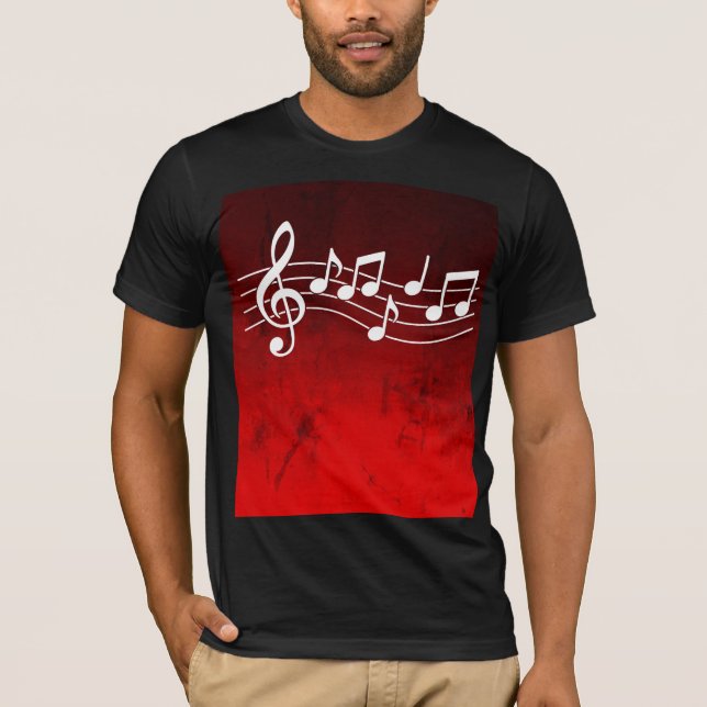 Noter T-Shirt (Framsida)