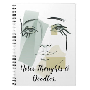 Noter, tankar och dörrar.. anteckningsbok
