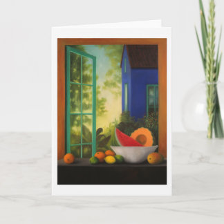 Notera kortet:  "Casa Azul ", Kort