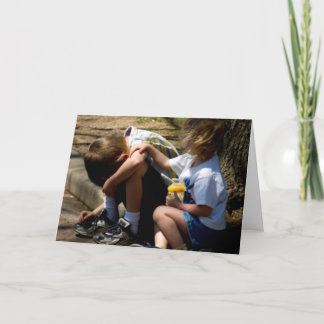 Notera kortet - du ska är alltid speciell kort