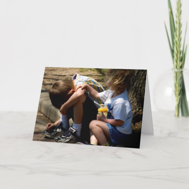 Notera kortet - du ska är alltid speciell kort (Framsida)