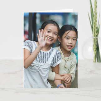 Notera kortet (tom insida) kort