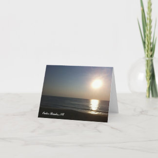 Notera kortet - yttre banker, NC (OBX) Kort