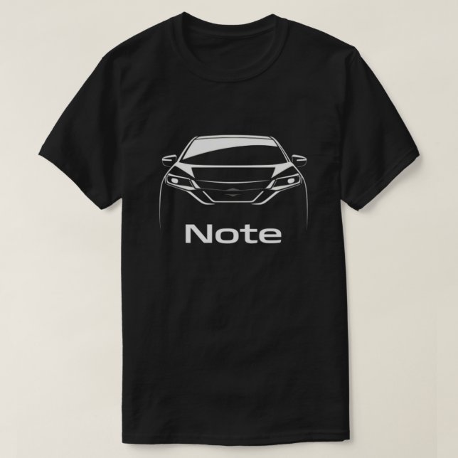 Notera T Shirt (Design framsida)