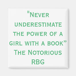 Noterad RBG underskattar aldrig offert Magnet