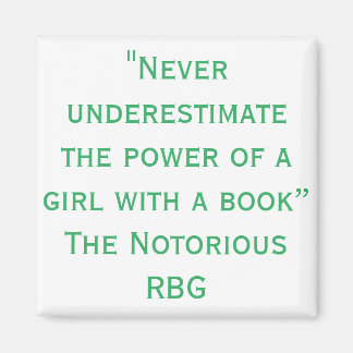 Noterad RBG underskattar aldrig offert Magnet