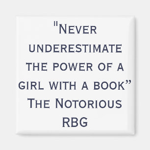Noterande RBG underskattar aldrig offert Magnet