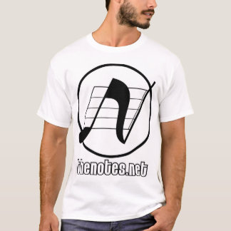 Noterar - den grundläggande T-tröja T-shirt