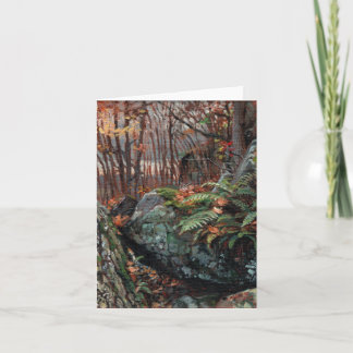 "Noterar den Hawkridge jordekorren" korttrycket Kort