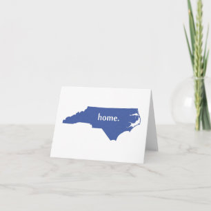 Noterar den statliga kartan North Carolina för den Kort