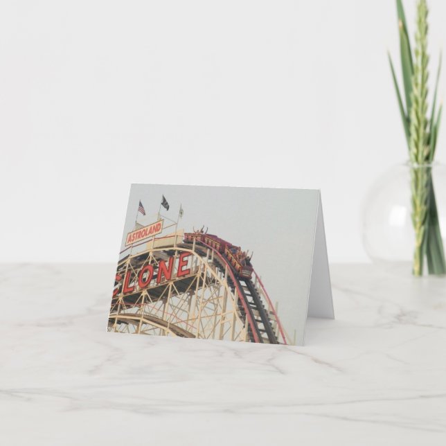 "Noterar den tomma beskåda uppifrån" kortet Kort (Framsida)