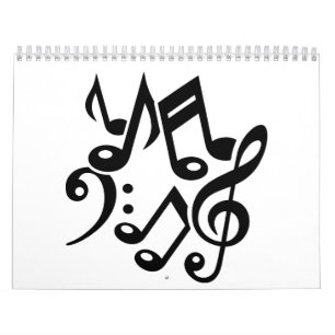 Noterar klassikermusik kalender