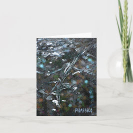 Noterar tomma subtila färger för abstrakt konst kort