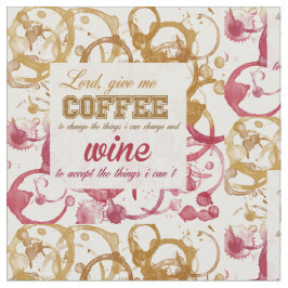 Noterbart tyg för vin och för kaffe