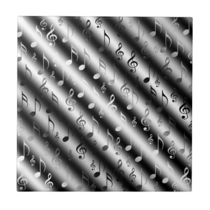 Notering, musik, metall, lakan, musik, band, raka. kakelplatta