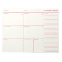 Notering om minimalistisk Personlig varje vecka me