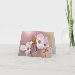 Noteringskort för Dreamy Dogwood Blommars Tillfäll Kort