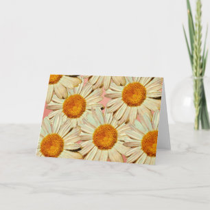Noteringskort för osterbara Daisy Kort